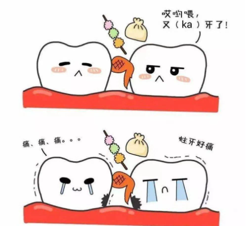 牙缝变大塞食物？正确护理方法在这里！(图1)